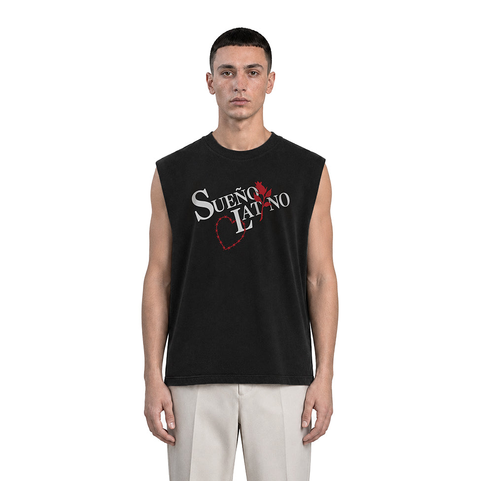 Pascal Moscheni Sueño Latino Faded Tank