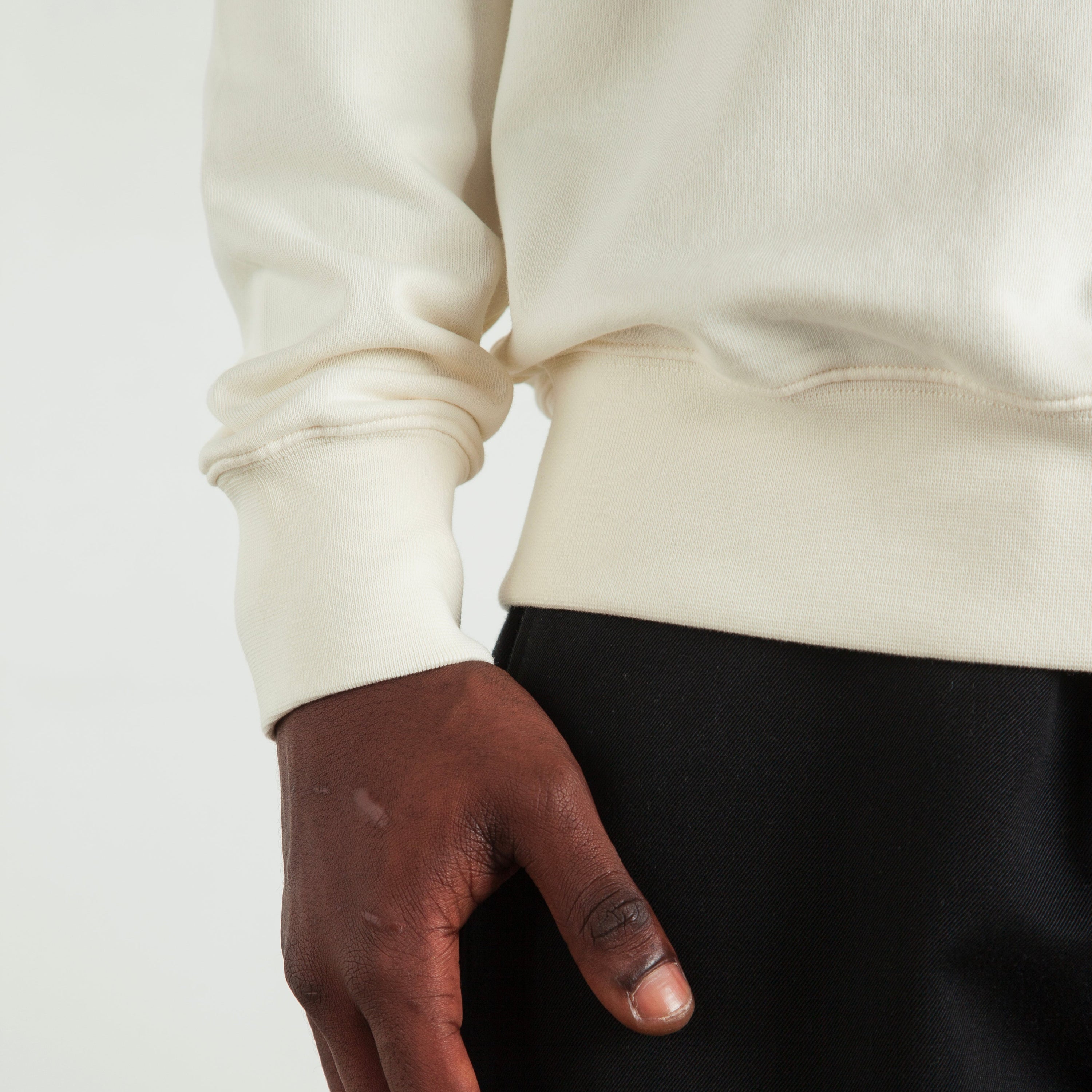  Terry Raglan Crewneck by ArchesGlobal.co, heavyweight luxury blank made in Portugal.